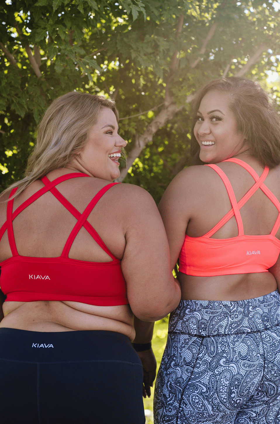 KIAVAclothing Endurance Sports Bra Royal Blue M