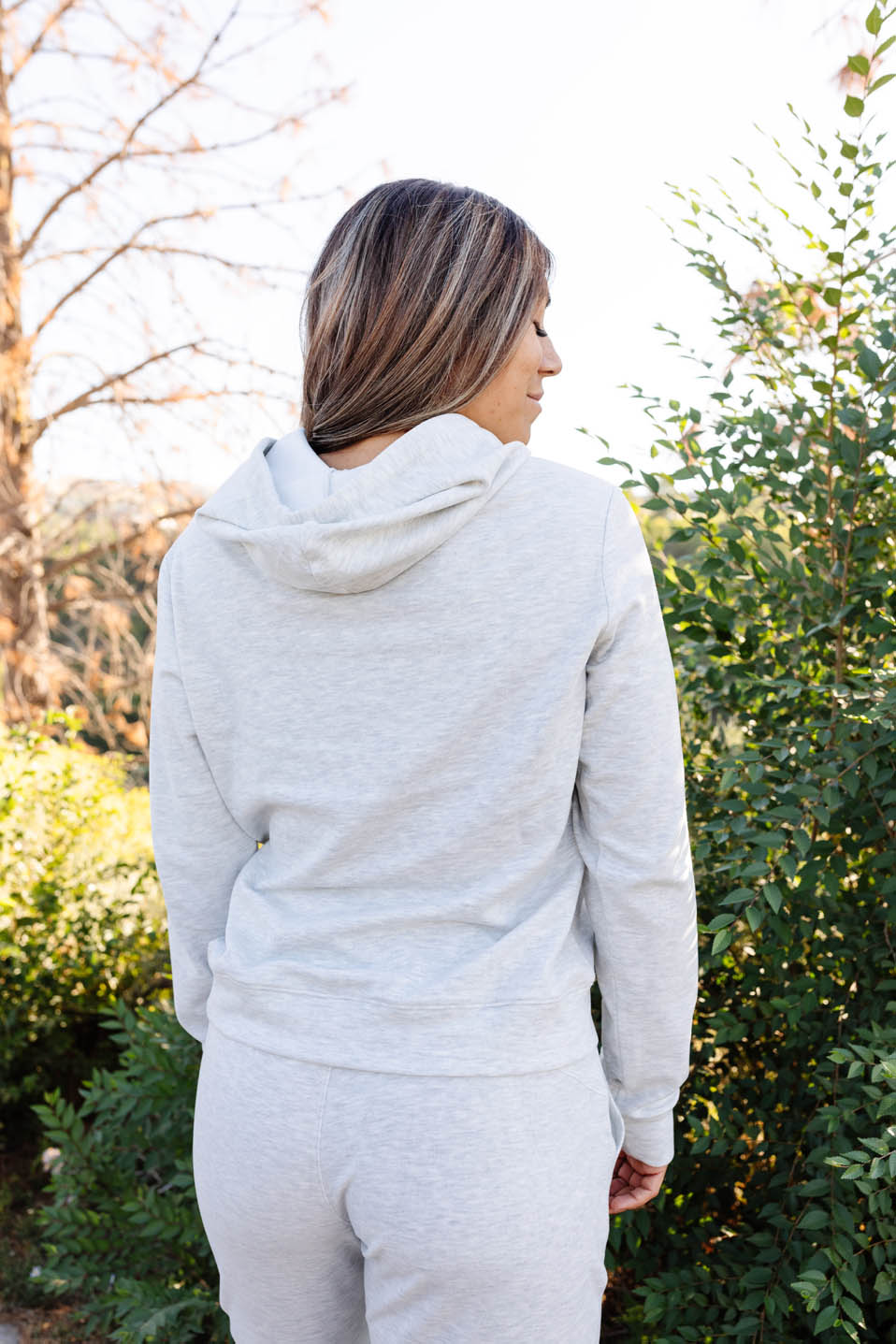 Fleece shop lined hoodie