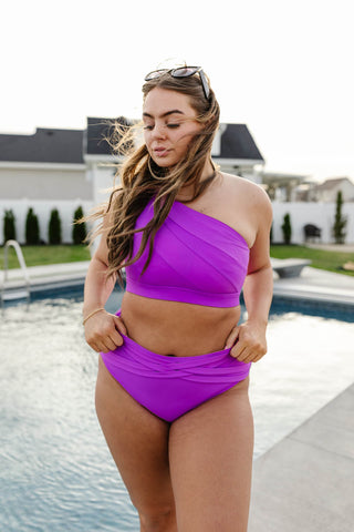 Asymmetric Bikini Top - Swim