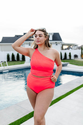 Ruched High Rise Bottoms - Swim (Final Few)