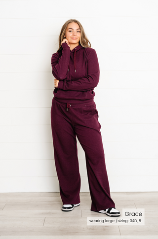 Everyday Fleece-Lined Wide Leg Pant