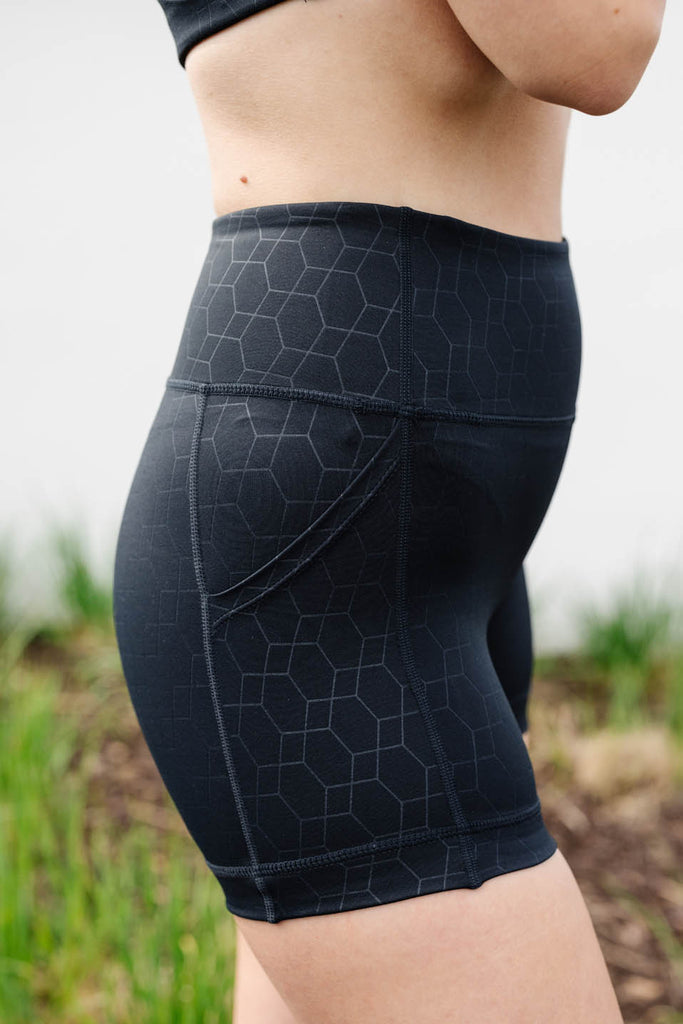Geometric Stealth Shorts