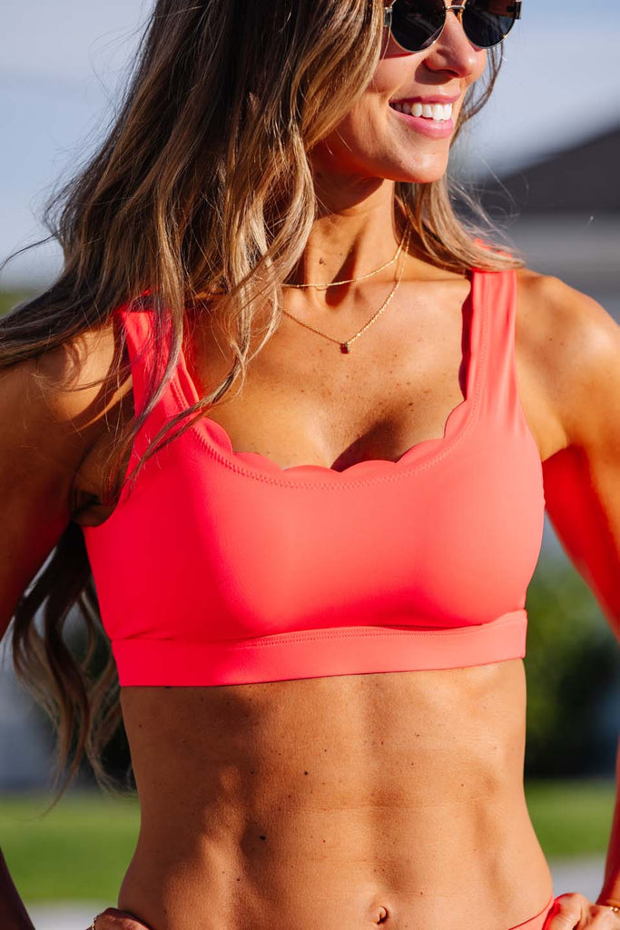 Scalloped Bikini - Swim