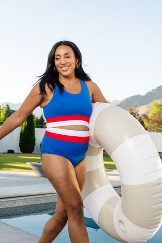 Ombré High Rise Bottoms - Swim