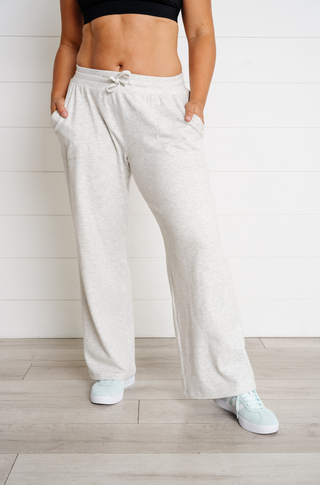 Everyday Fleece-Lined Wide Leg Pant