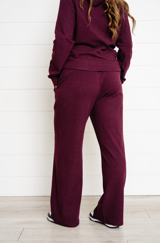 Everyday Fleece-Lined Wide Leg Pant