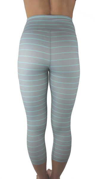 Striped Capri - (Final Sale - XS-S ONLY)