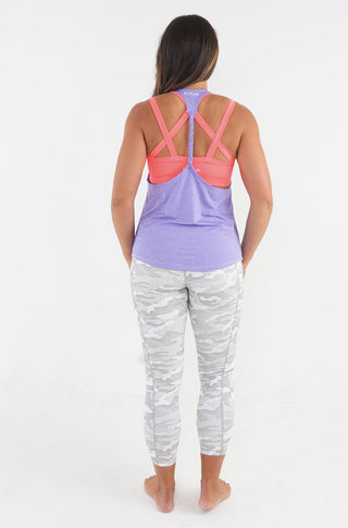 Braided Tank Top in Heather Grey (Last Chance Color)