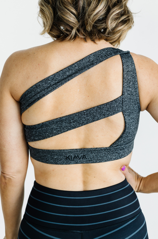 Is That The New Medium Support Breathable Softness Asymmetrical Neck Sports  Bra ??