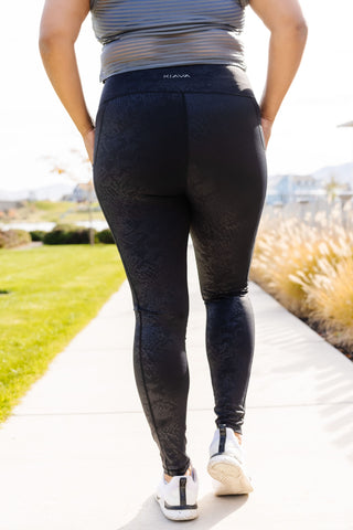Zyia Active Easy Care Athletic Leggings for Women