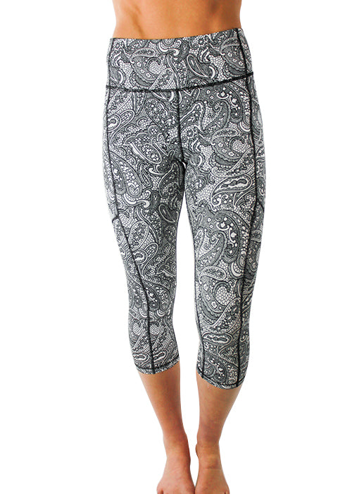 Paisley Capri & Legging - FINAL SALE (ONLY XS) – KIAVAclothing