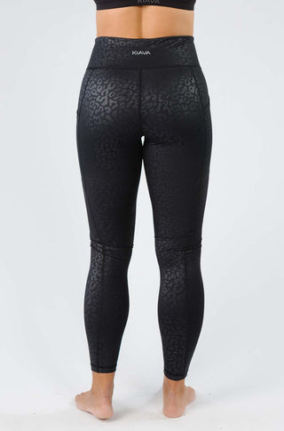 Buy Black Embossed Leopard Print Next Active Sports Tummy Control
