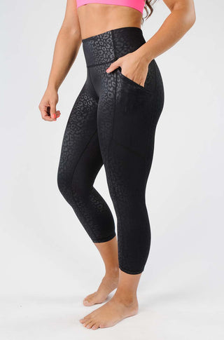 Activewear Super High Waisted Yoga Pants Snake Print with Tummy